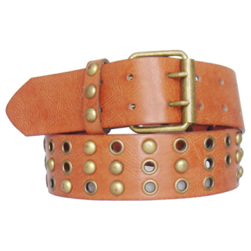 (KY1339) Goupilles en cuir Fahion Man PU Belt